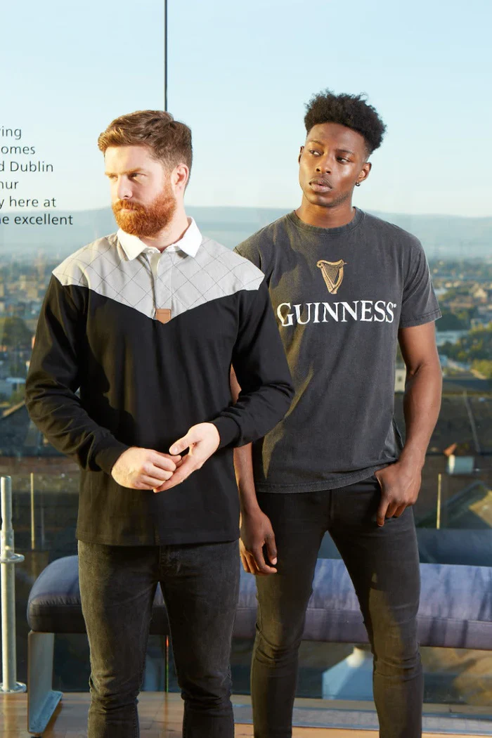 Black Guinness and Harp Distressed Tee - Image 9
