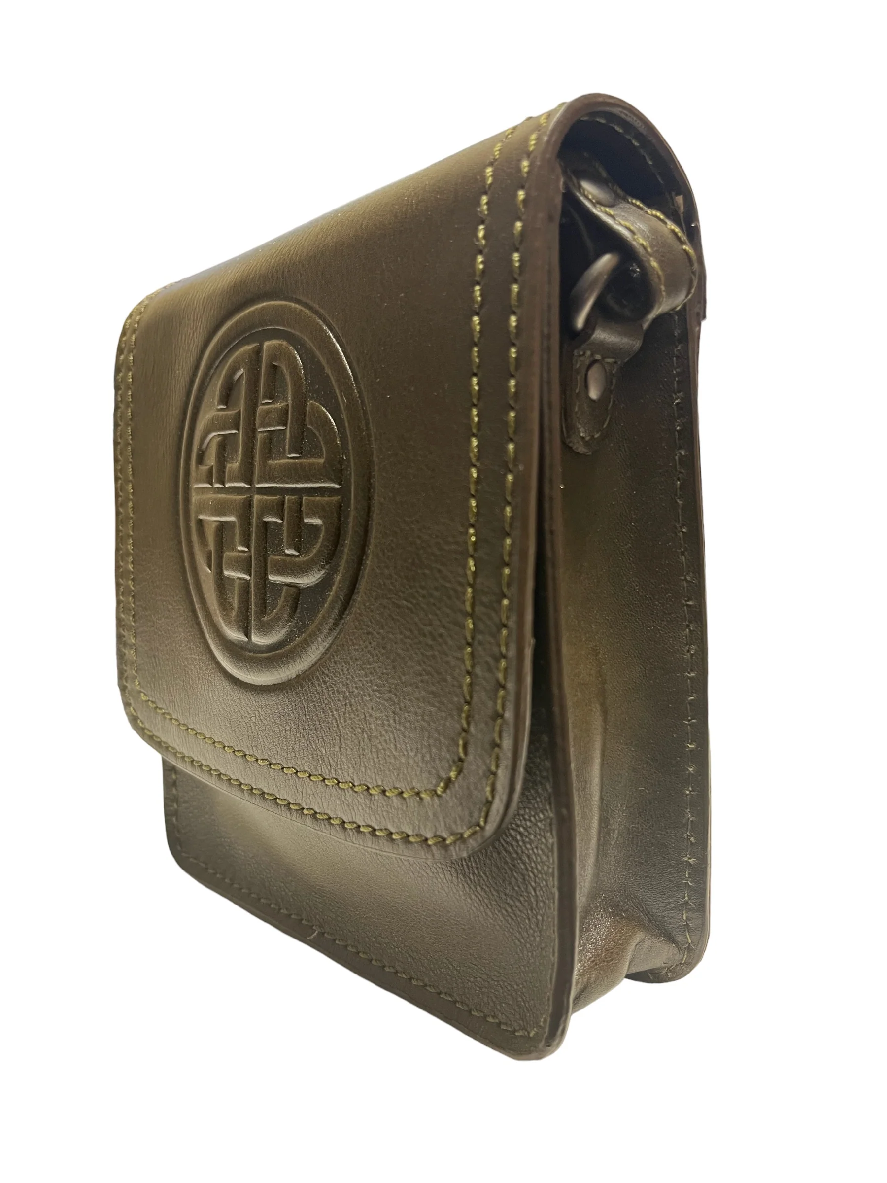 Celtic Knot Women's Leather Shoulder Bag - Image 11