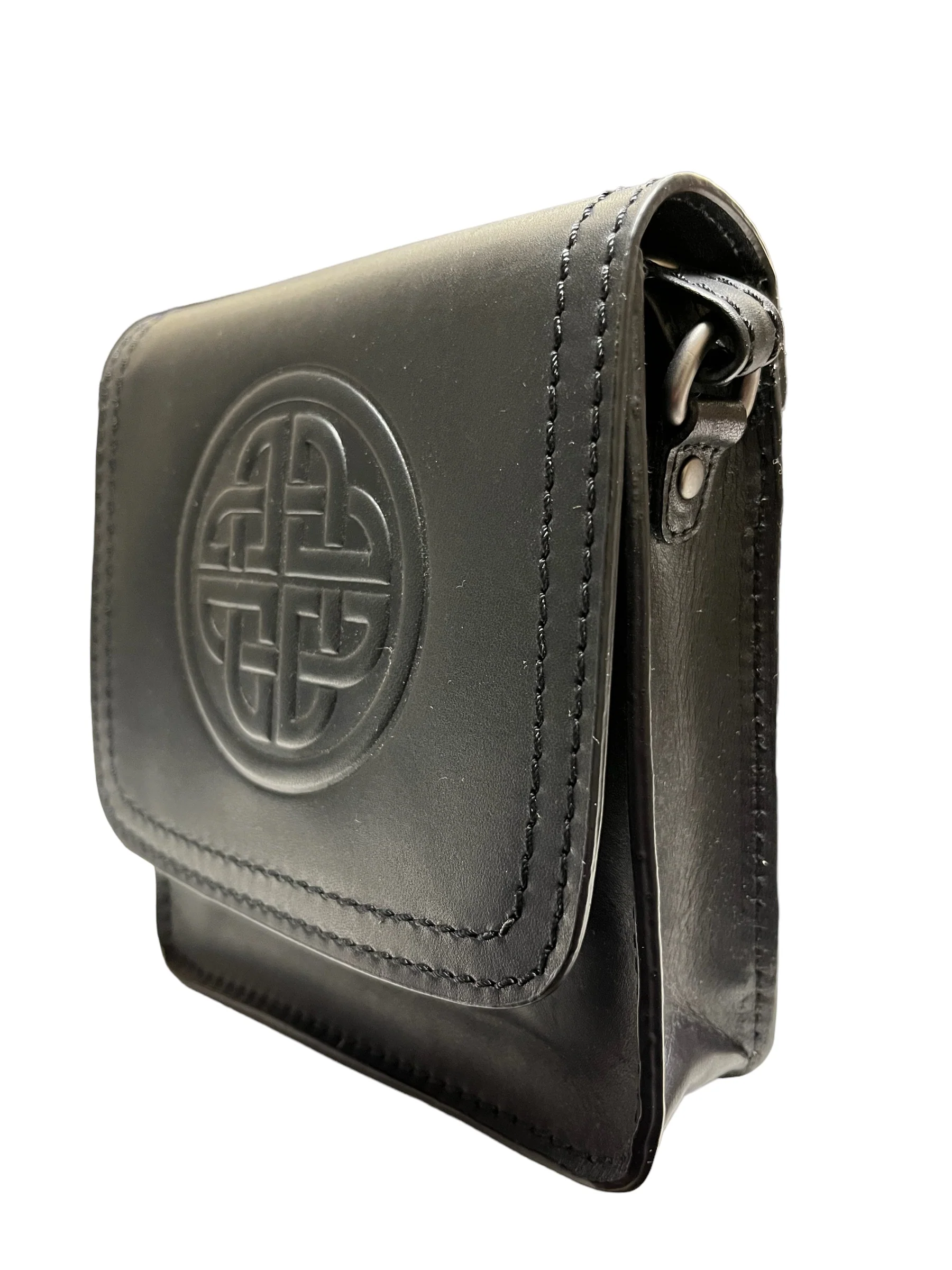 Celtic Knot Women's Leather Shoulder Bag - Image 3