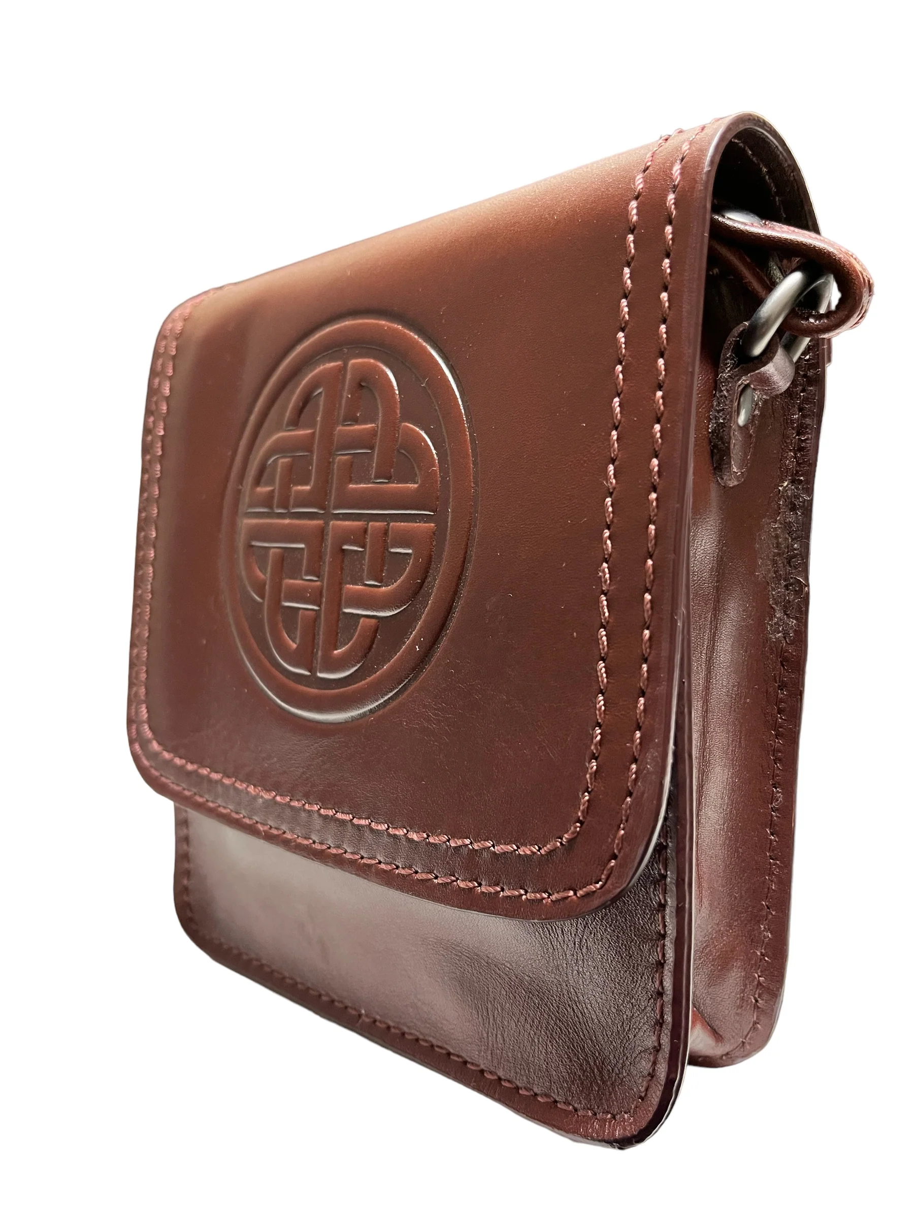 Celtic Knot Women's Leather Shoulder Bag - Image 7