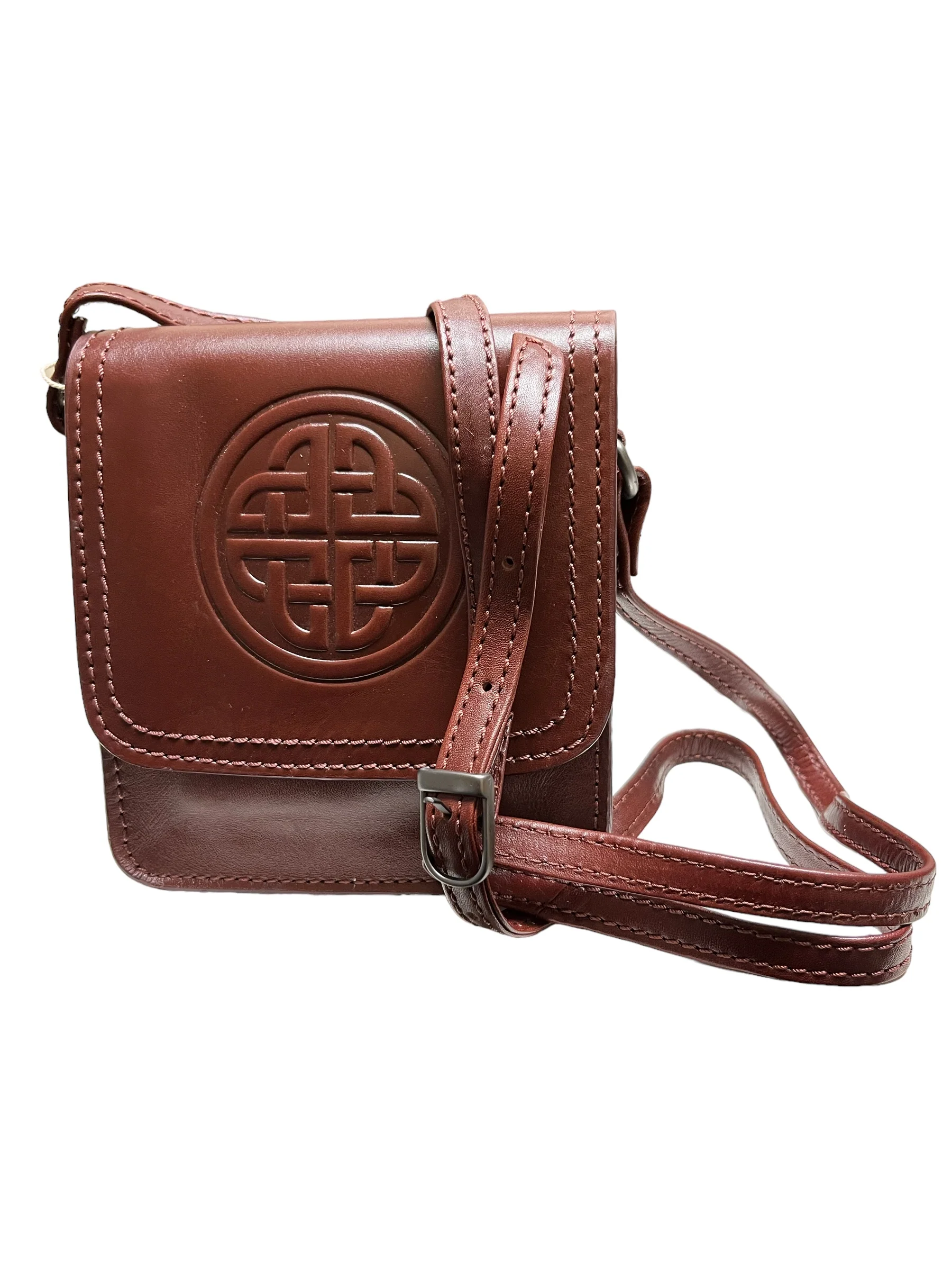 Celtic Knot Women's Leather Shoulder Bag - Image 8