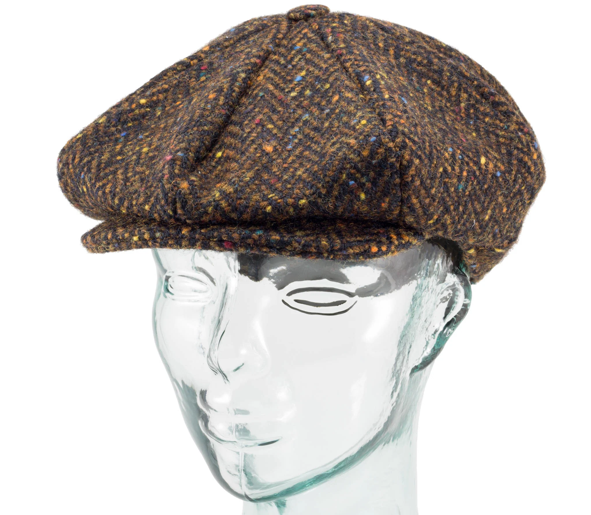 Handwoven Tweed - Eight Piece Cap - Image 5