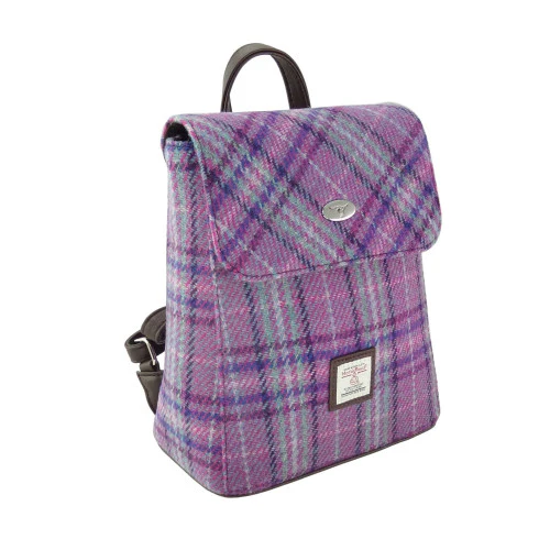 Harris Tweed Mini Backpack - Image 12