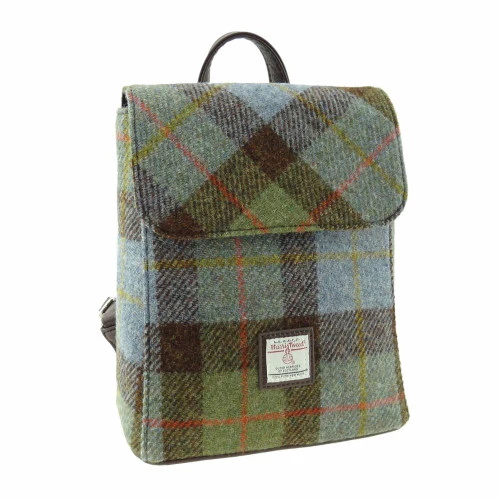 Harris Tweed Mini Backpack - Image 18