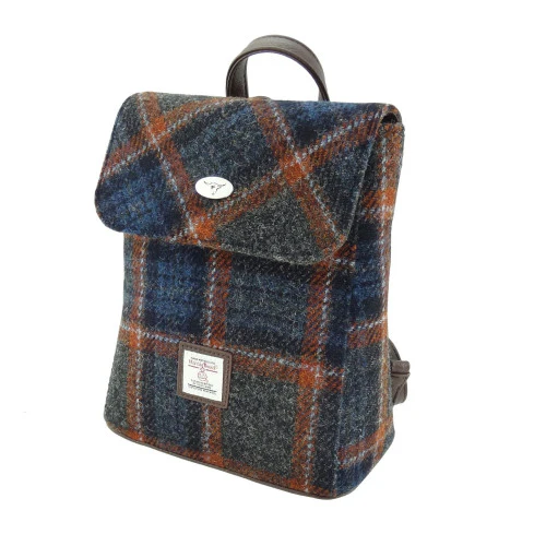 Harris Tweed Mini Backpack - Image 19
