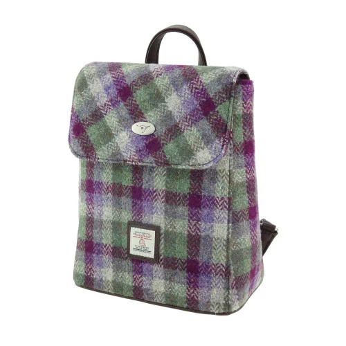 Harris Tweed Mini Backpack - Image 6