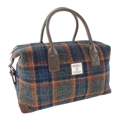Harris Tweed Overnight Bag - Image 11