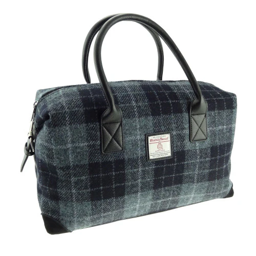 Harris Tweed Overnight Bag - Image 15