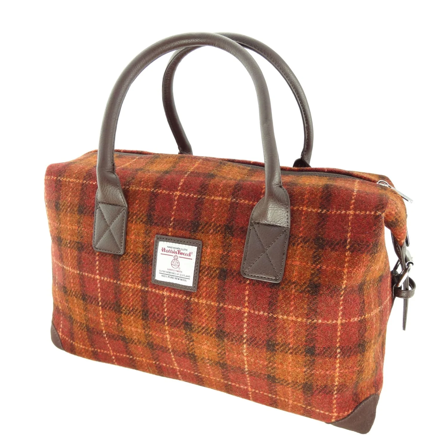 Harris Tweed Overnight Bag - Image 17