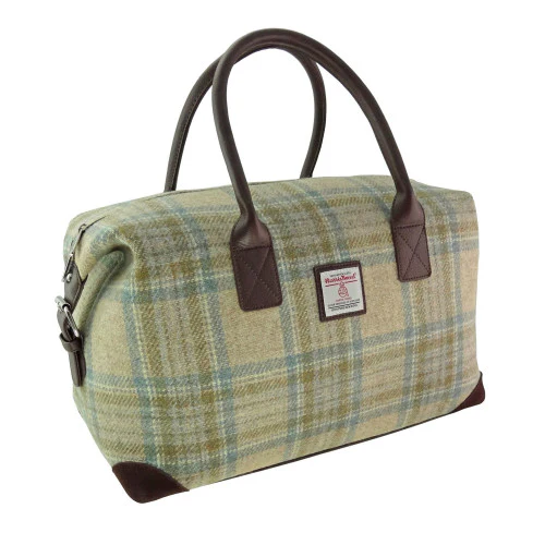 Harris Tweed Overnight Bag - Image 5