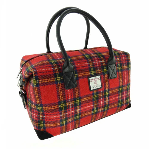 Harris Tweed Overnight Bag - Image 6