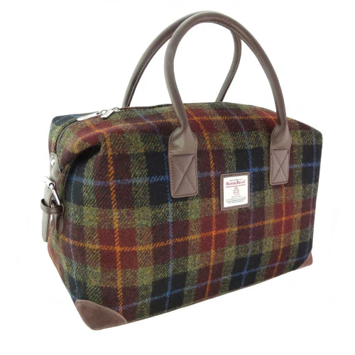 Harris Tweed Overnight Bag - Image 7