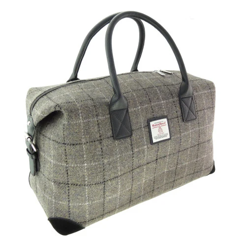 Harris Tweed Overnight Bag - Image 8