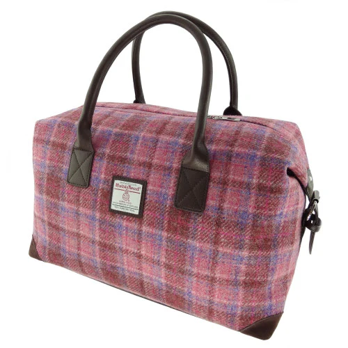 Harris Tweed Overnight Bag - Image 9