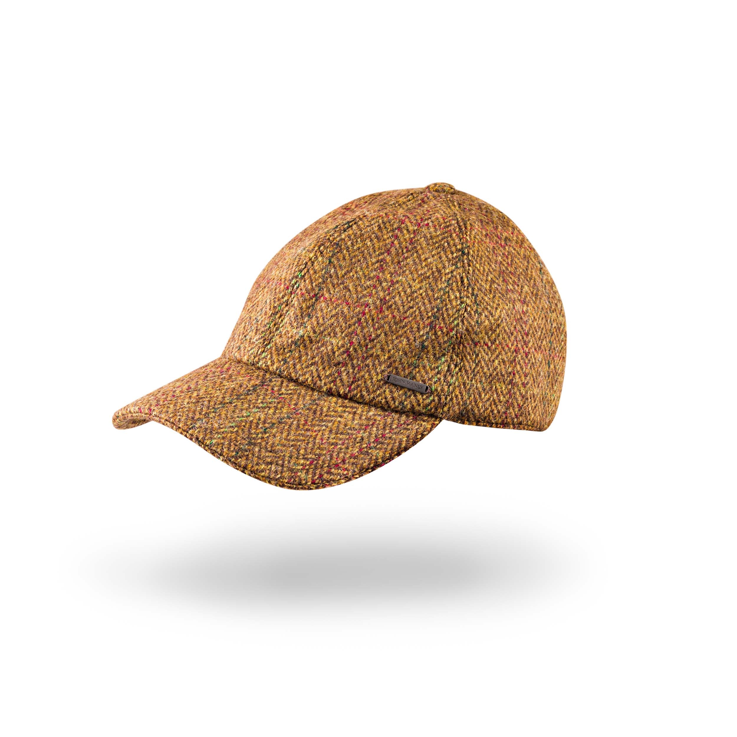 Tweed Baseball Style Cap with Earflaps - Image 11