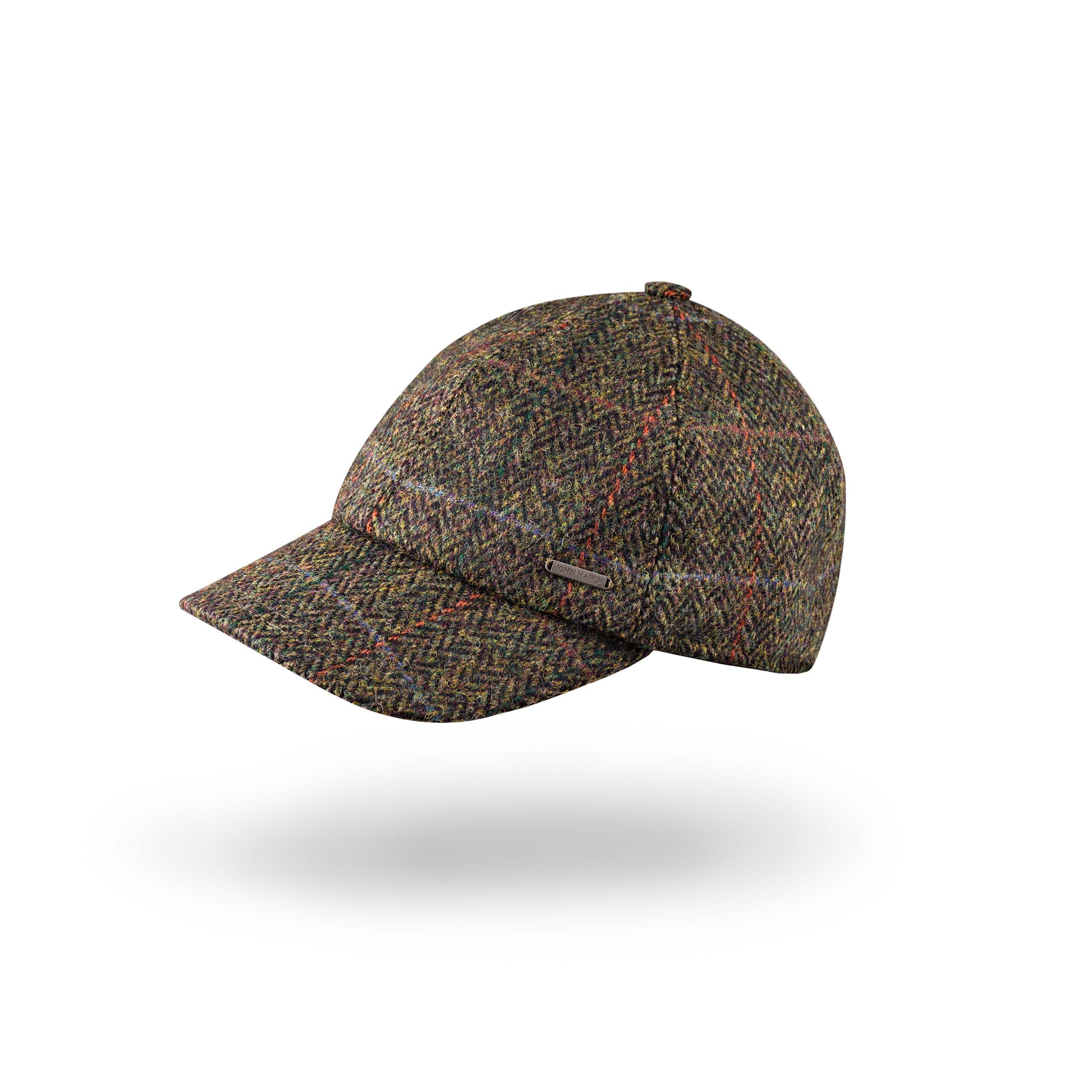 Tweed Baseball Style Cap with Earflaps - Image 16