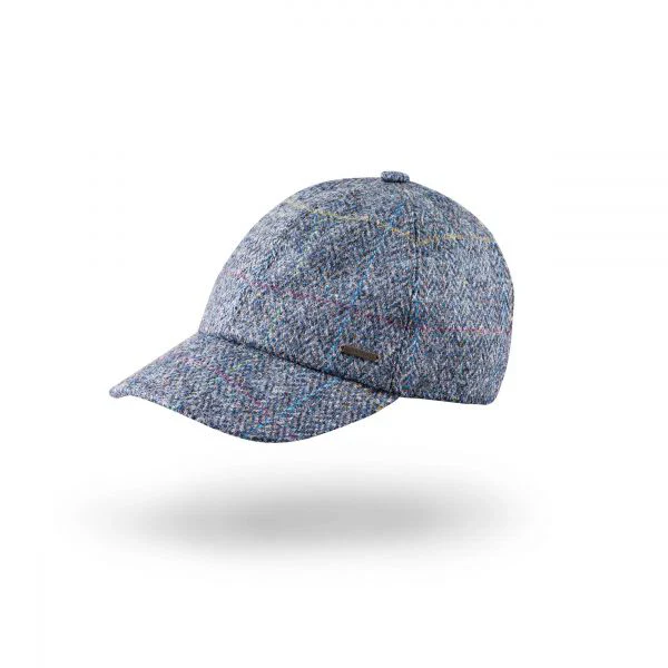 Tweed Baseball Style Cap with Earflaps - Image 30
