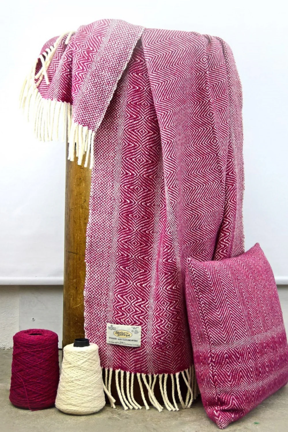 Undulating Twill Handwoven Throw Blanket - Image 14