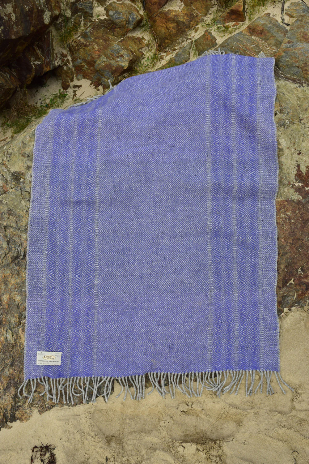 Undulating Twill Handwoven Throw Blanket - Image 8