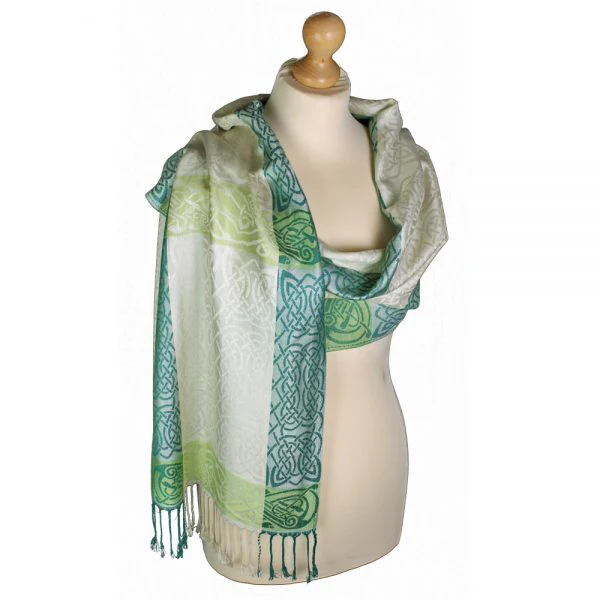 Women's Celtic Pashmina Scarf - Image 10