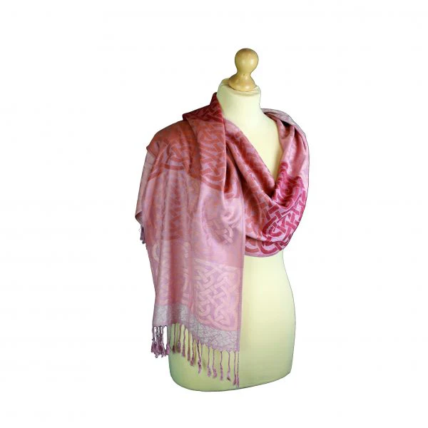 Women's Celtic Pashmina Scarf - Image 16