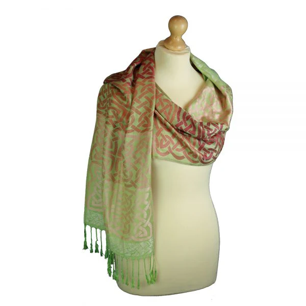 Women's Celtic Pashmina Scarf - Image 19