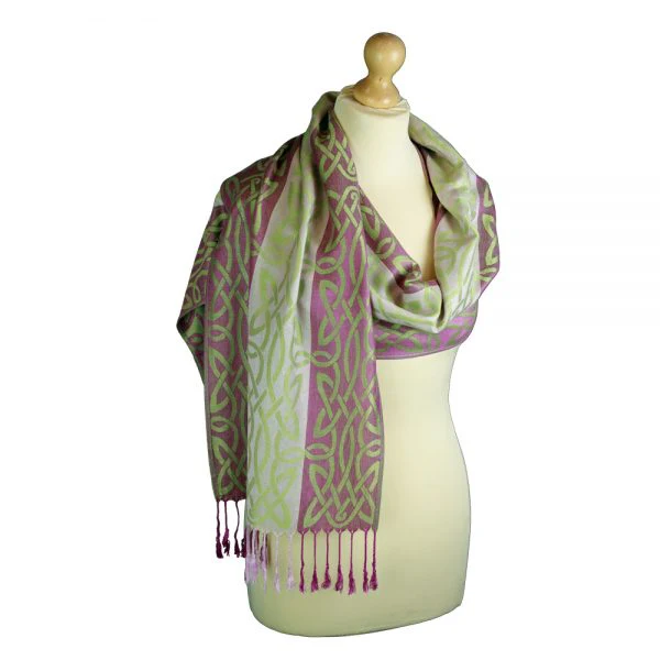 Women's Celtic Pashmina Scarf - Image 22