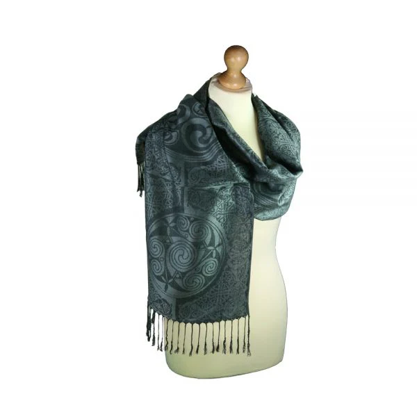 Women's Celtic Pashmina Scarf - Image 25