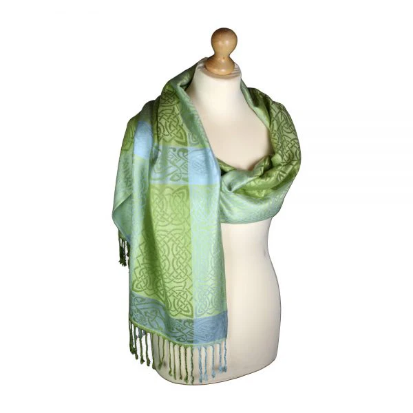 Women's Celtic Pashmina Scarf - Image 32