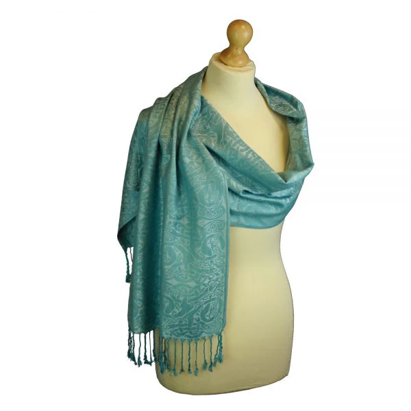 Women's Celtic Pashmina Scarf - Image 35