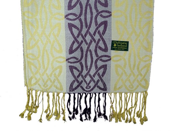 Women's Celtic Pashmina Scarf - Image 5