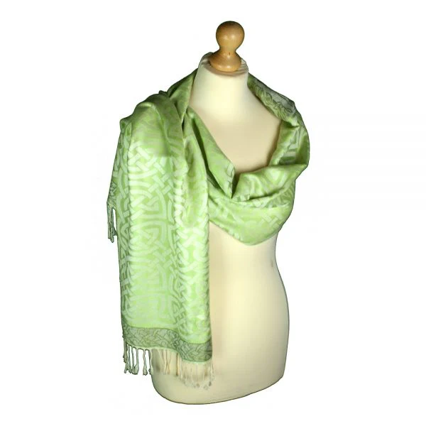 Women's Celtic Pashmina Scarf - Image 7
