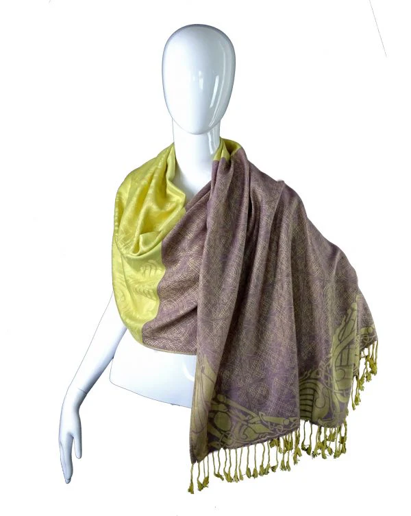 Women's Celtic Pashmina Wrap - Image 9