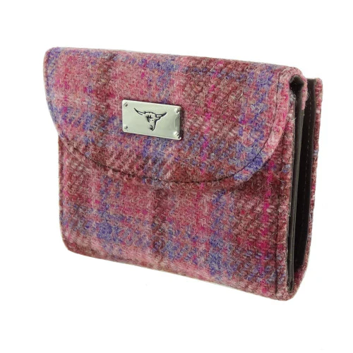 Women's Harris Tweed 'Jura' Short Wallet with Card Section - Image 29