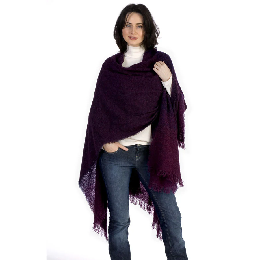 Women's Lambswool Celtic Ruana - Image 13