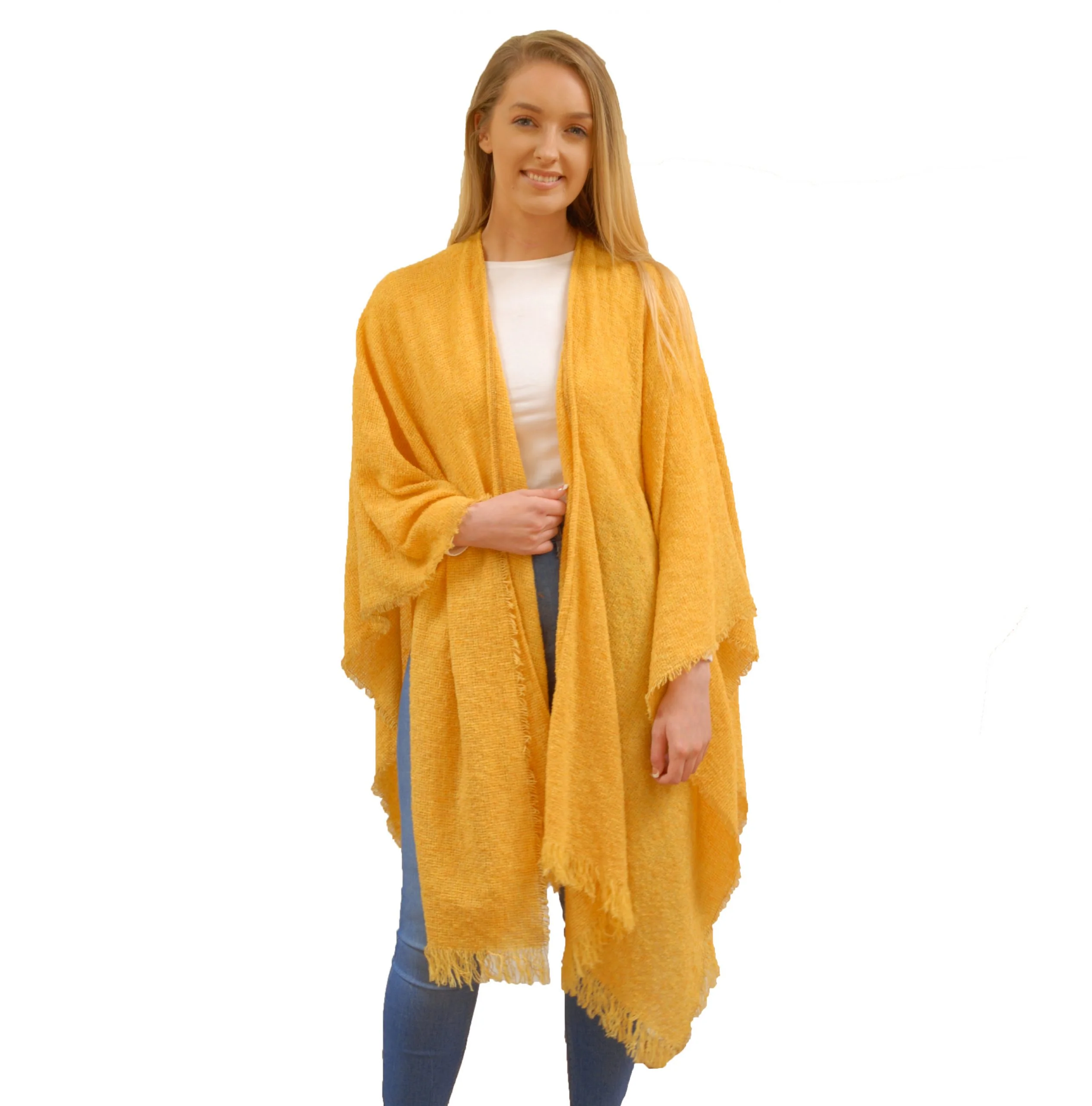 Women's Lambswool Celtic Ruana - Image 18