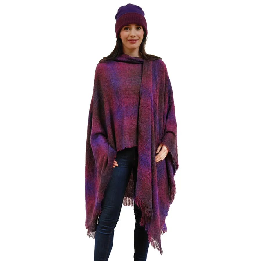 Women's Lambswool Celtic Ruana - Image 19