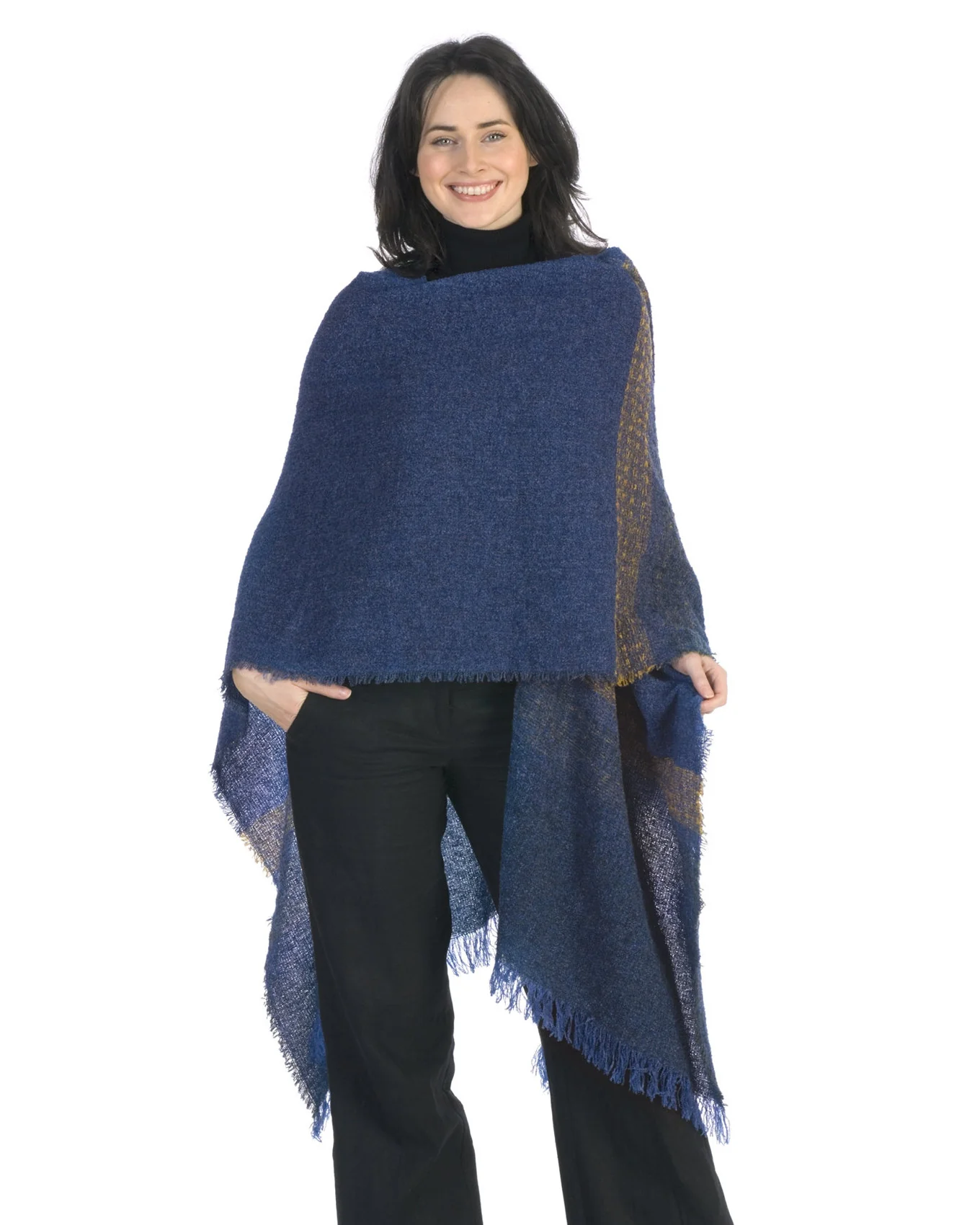 Women's Lambswool Celtic Ruana - Image 6
