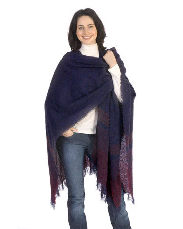 Women's Lambswool Celtic Ruana - Image 9