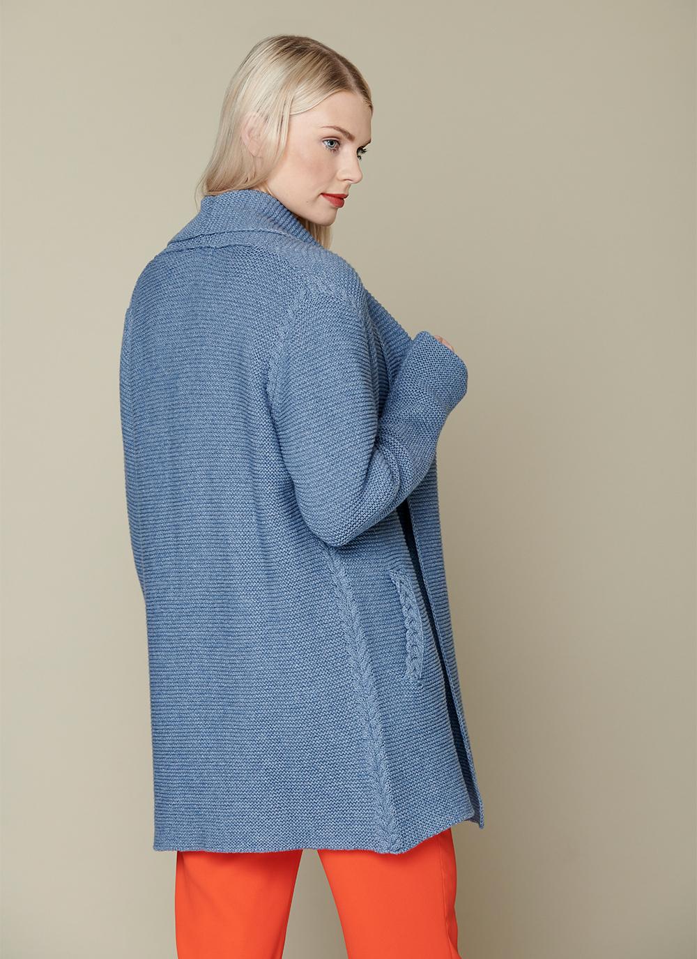 Women's Sutton Links Cable Cardigan - Image 3